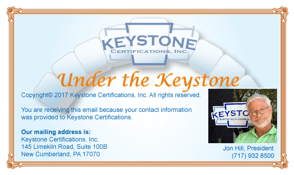 Keystone Certifications
