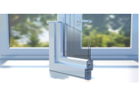 Insulating glass window cross-section