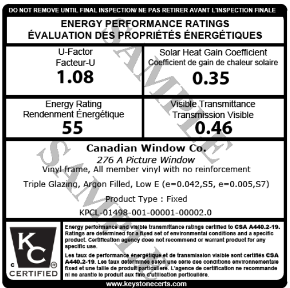 Example temporary label